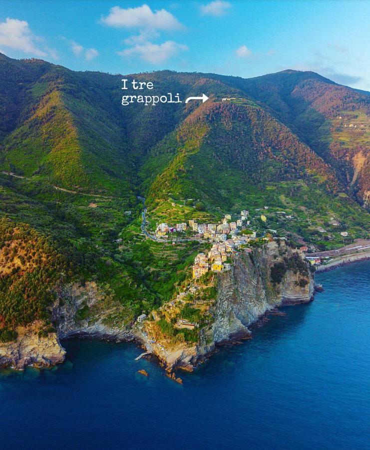 I Tre Grappoli Villa Corniglia Bagian luar foto